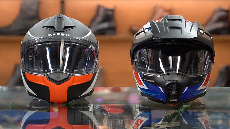 SCHUBERTH C3 PRO HELMET REVIEW - C3 VS E1